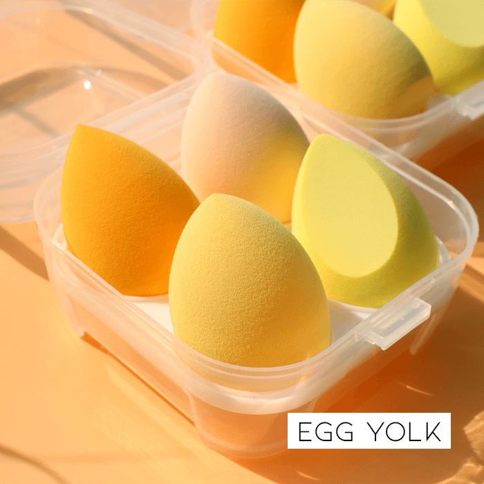 Soft Makeup Sponge Morning Shades Egg Yolk 