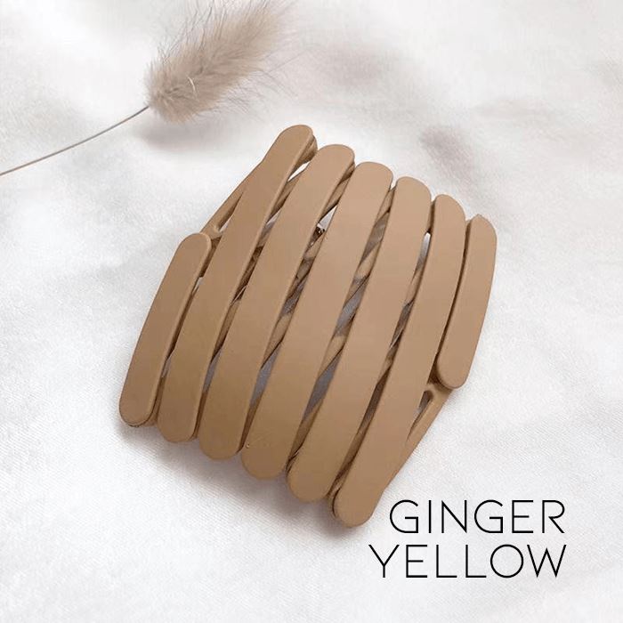 Portable Expandable Headband Morning Shades Ginger Yellow 