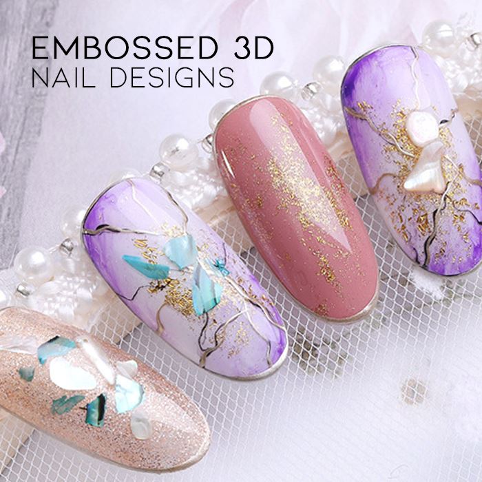 Mirror Shine 3D Nail Gel Nail Every Day And Night 