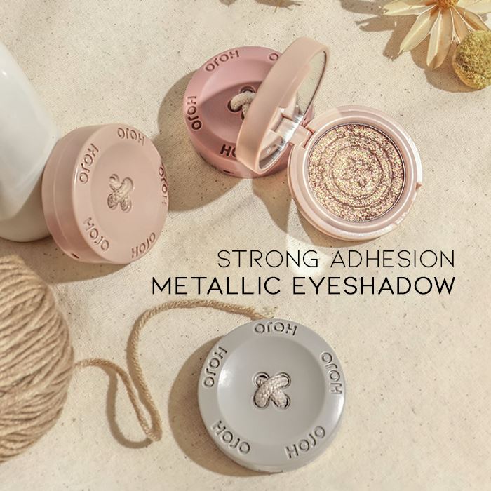 Single Shade Button Glitter Eyeshadow Make-up Every Day And Night 