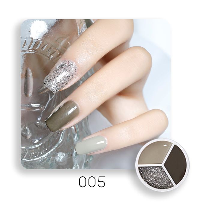 3-in-1 Cream-like Nail Gel Nail Every Day And Night 005 