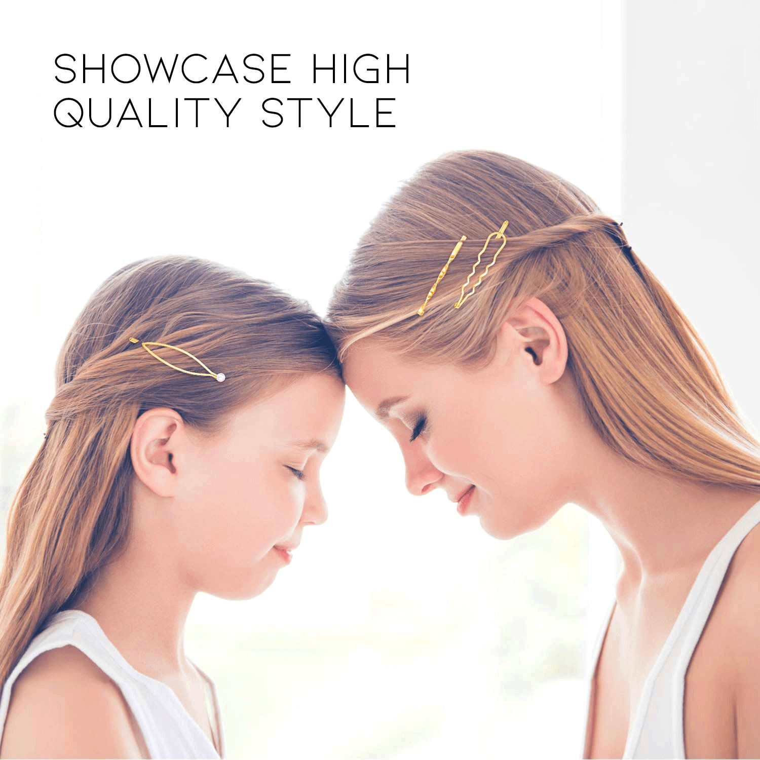 Pearl Metal Hair Clip Set Hair Accessories Every Day And Night 
