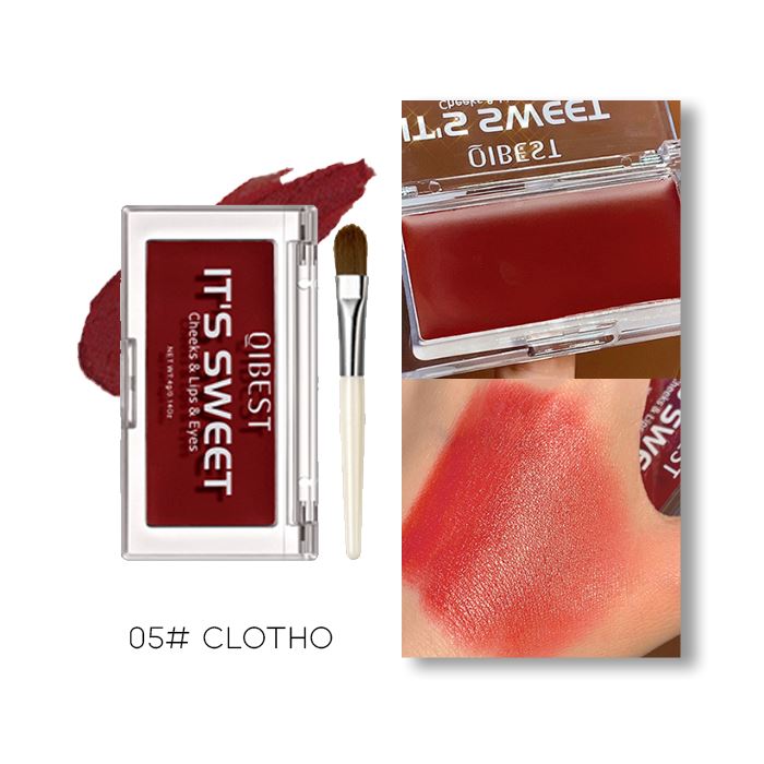 Multi-Use 3-in-1 Face Coloring Cream Make-up Every Day And Night 05# Clotho 1pc 