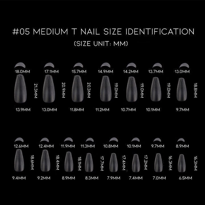 Ultra Thin Realistic False Nails Extension Nail Every Day And Night 