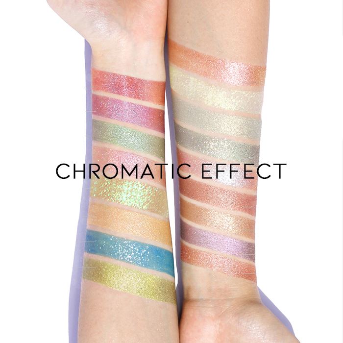 SuperSpark Iridescent Holographic Eyeshadow Make-up Every Day And Night 