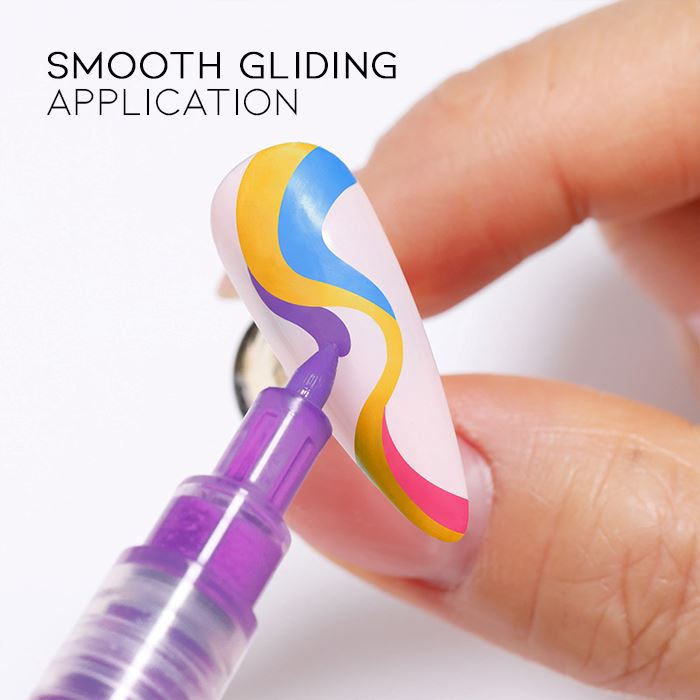 Nail Art Graffiti Pen Nail Every Day And Night 