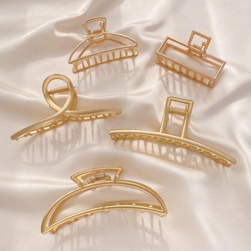 Metal Hair Claw Clips Apparel & Accessories Every Day And Night 