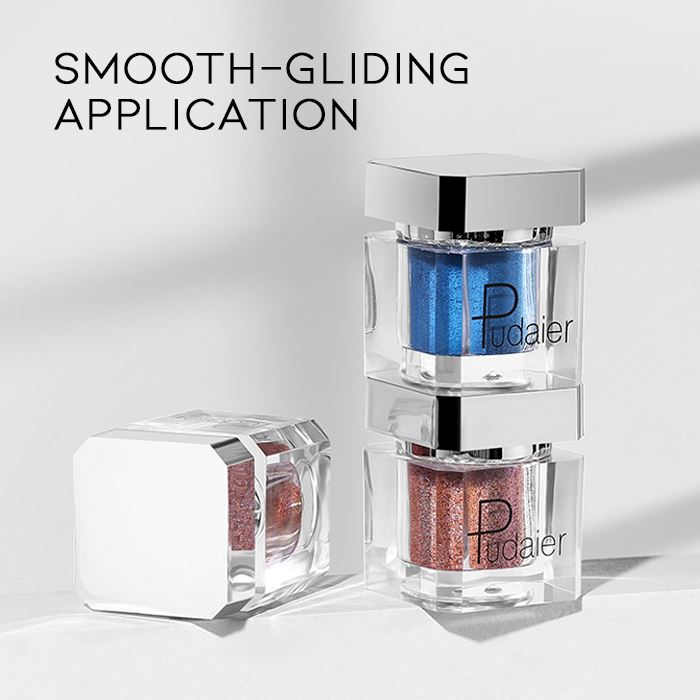 SuperSpark Iridescent Holographic Eyeshadow Make-up Every Day And Night 