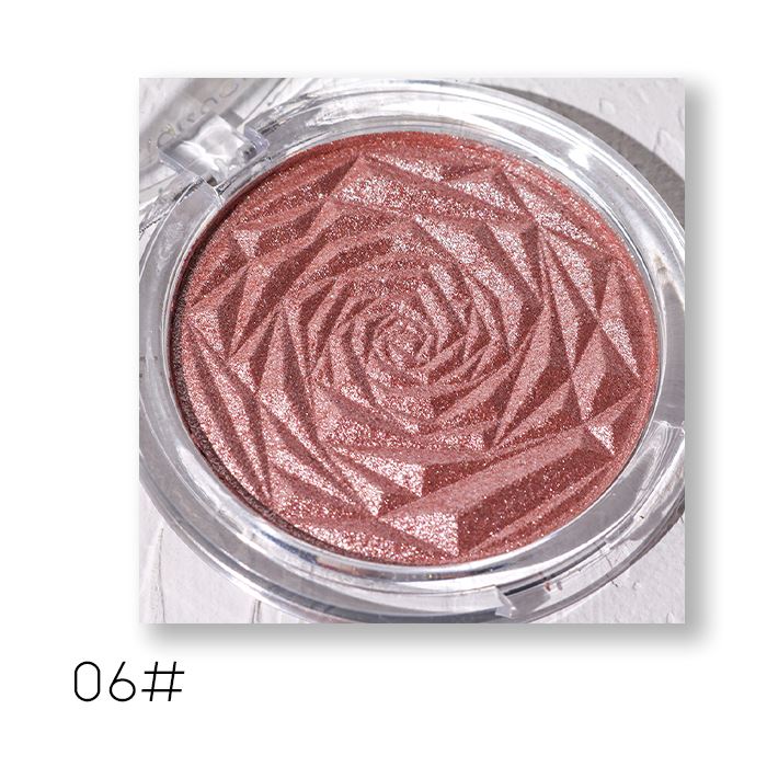 3D Rose Highlighter Make-up Every Day And Night 