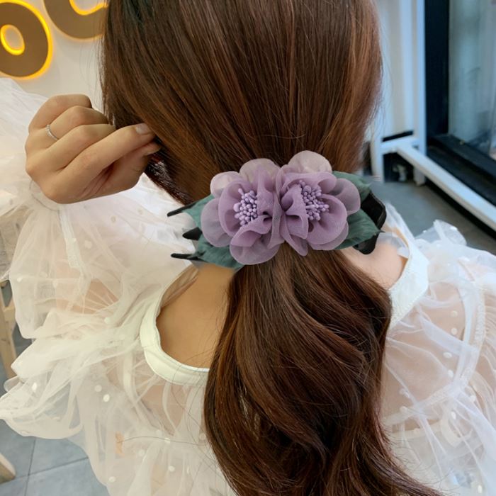 Elegant Floral Hair Clip Hair Styling Tools Every Day And Night 