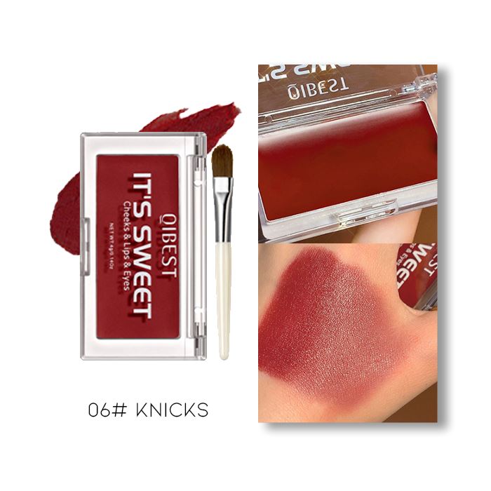 Multi-Use 3-in-1 Face Coloring Cream Make-up Every Day And Night 06# Knicks 1pc 