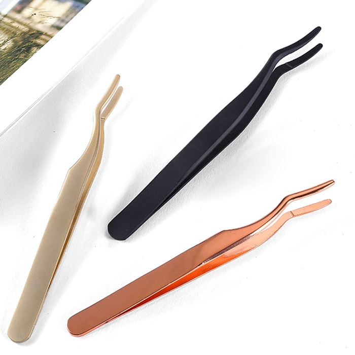 Individual False Lashes Tweezers Make-up Every Day And Night 