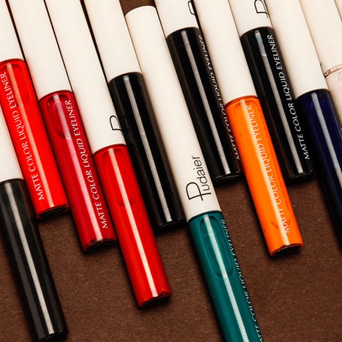 12HRS Waterproof Colored Liquid Eyeliner Morning Shades 