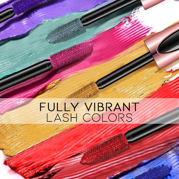 Bebold Colorful Mega Lash Mascara Make-up Every Day And Night 