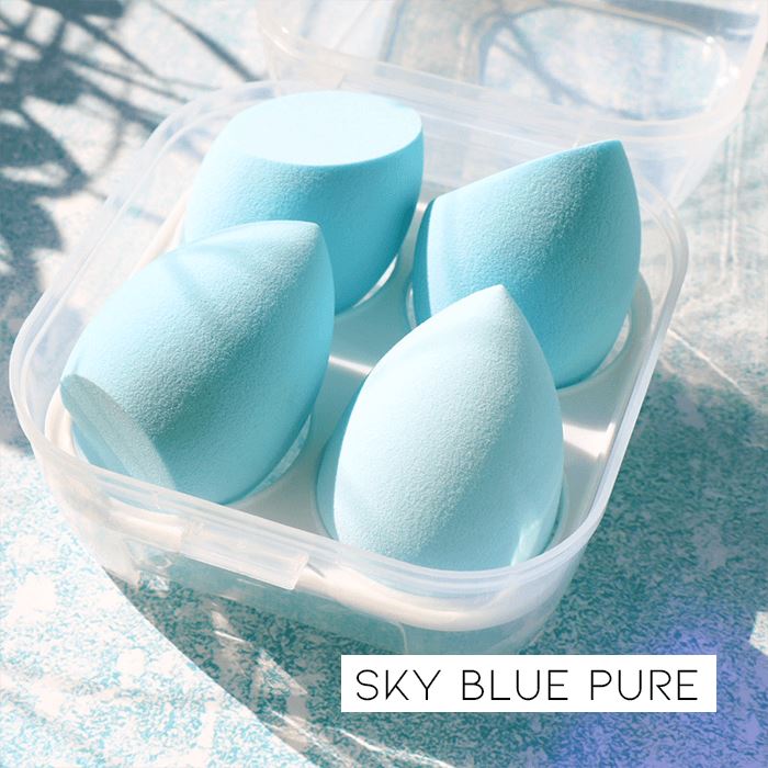 Soft Makeup Sponge Morning Shades Sky Blue Pure 
