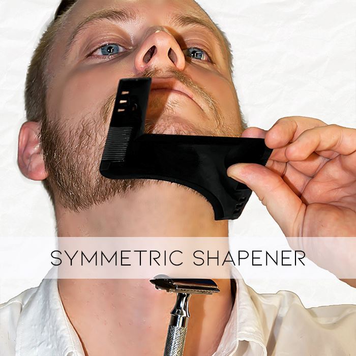Men Beard Easy Shaving Template Guide Hair Styling Tools Every Day And Night 