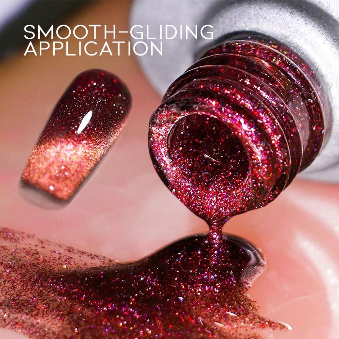 Galaxy Cat Eye Gel Nail Polish Nail Every Day And Night 