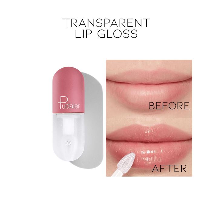 Spicy Girl Lip Plumper Morning Shades Transparent Lip Gloss 