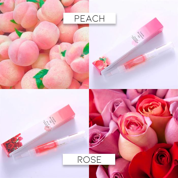 Portable Nail Care Nourish Oil Nail Every Day And Night 3pcs (60% OFF) $5.3 Each Peach 