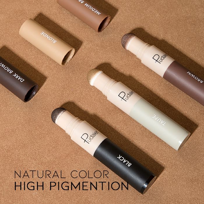 2 Color Brow & Hair Sponge Pen Make-up Every Day And Night 
