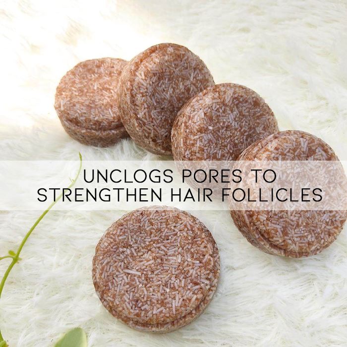 Herbal Essential Oil Infused Shampoo Bar (Fallopia Multiflora) Hair Styling Tools Every Day And Night 