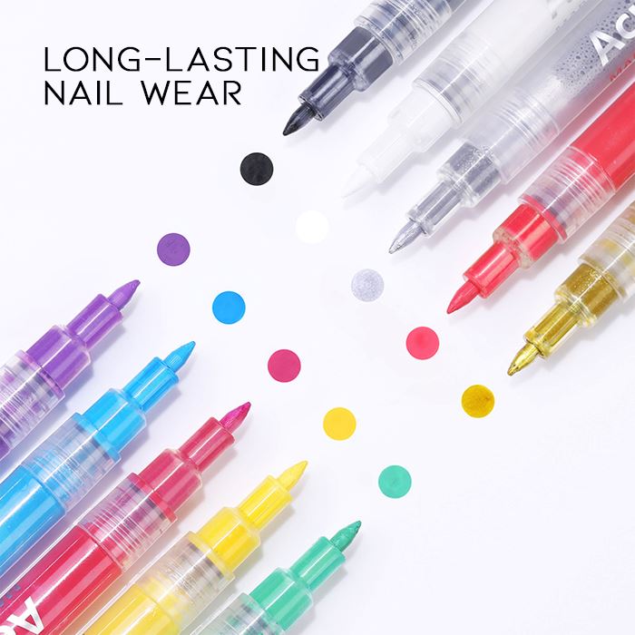 Nail Art Graffiti Pen Nail Every Day And Night 