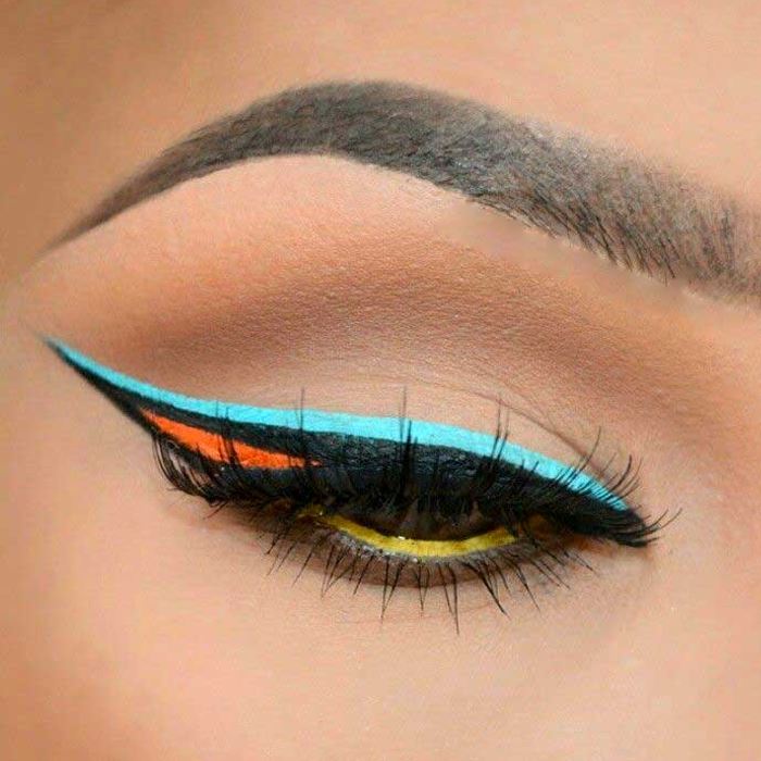 24HRS Waterproof Color Eyeliner Pencil Make-up Every Day And Night 