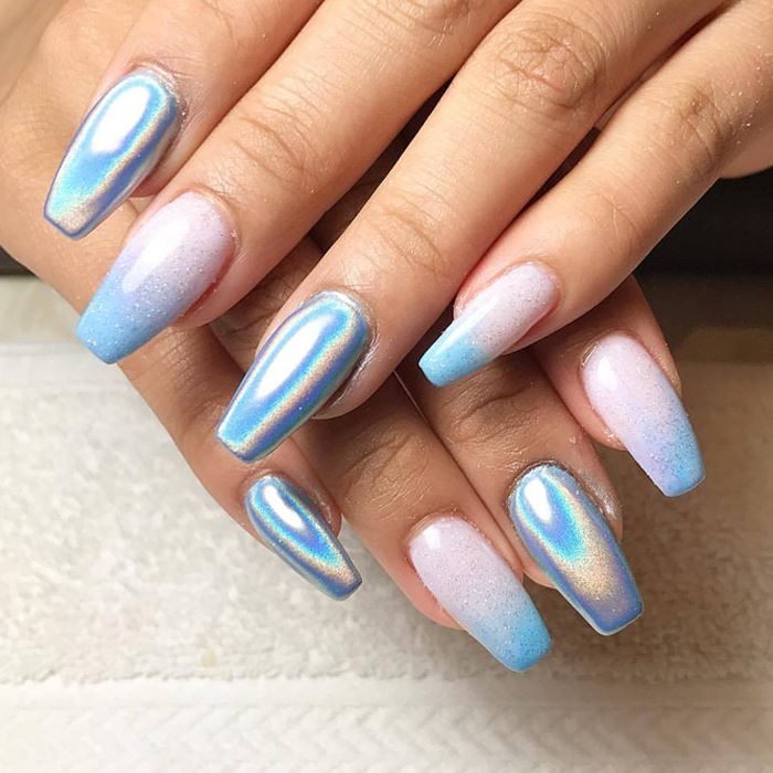Chrome Color Nail Polish Nail Every Day And Night 