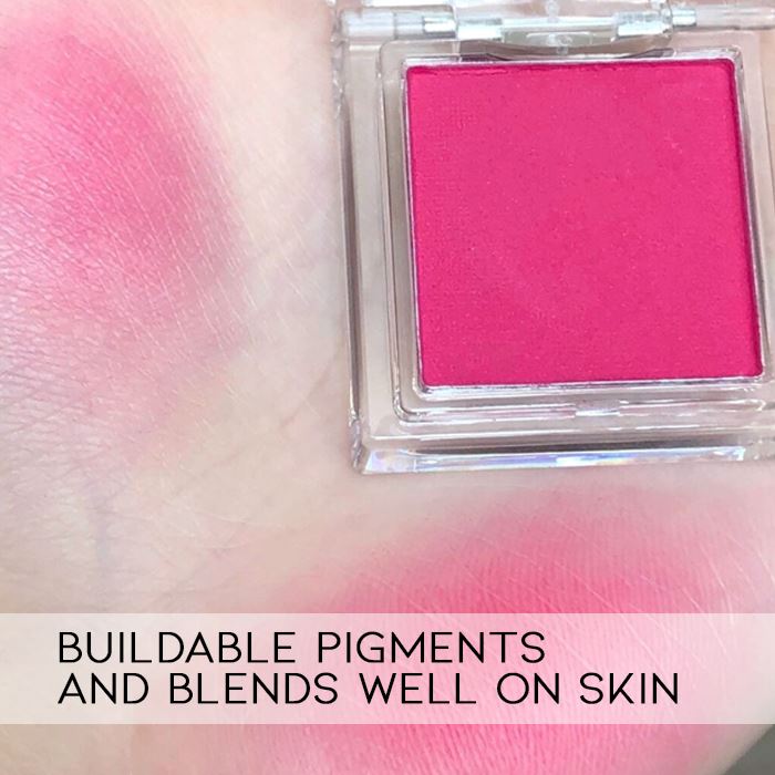 Single Shade Square Eyeshadow Make-up Every Day And Night 