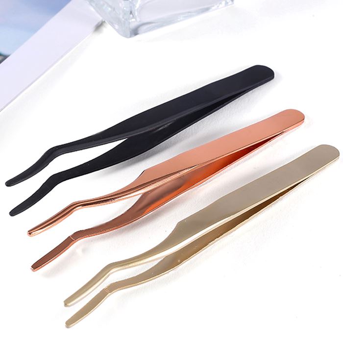 Individual False Lashes Tweezers Make-up Every Day And Night 