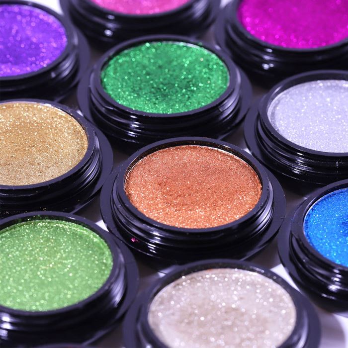 Solid Mirror Powder Nail Every Day And Night 