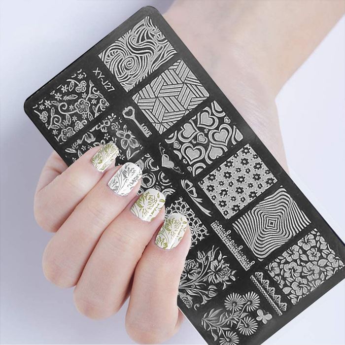 Nail Stamp Art Nail Polishes Every Day And Night 