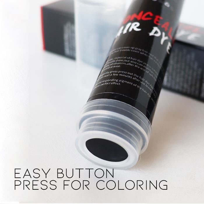 QuickFix Cover Grey Hair Darken Brush Hair Color Every Day And Night 