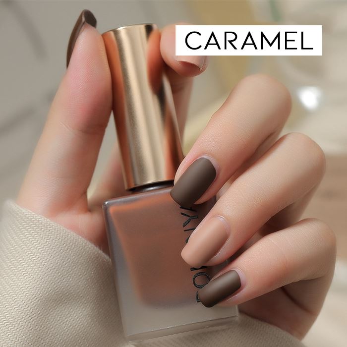 Matte Nail Polish Nail Polishes Every Day And Night Caramel 