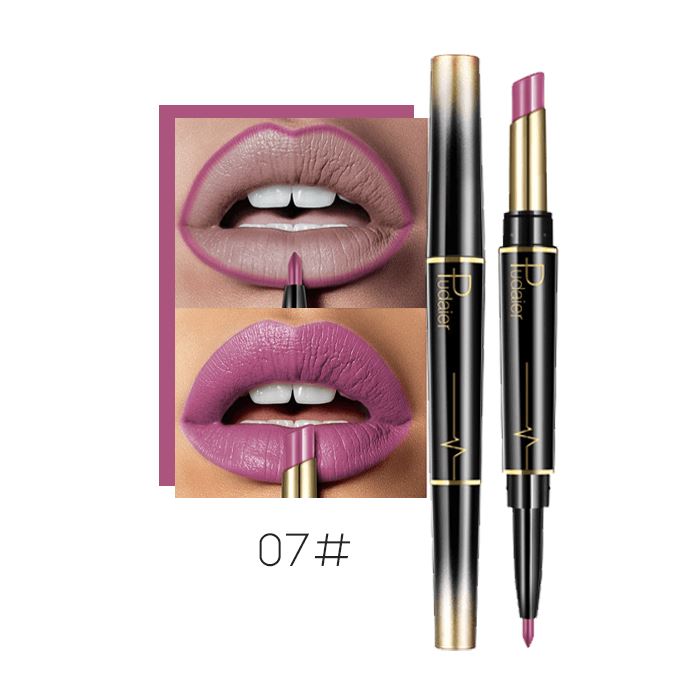 2-in-1 Kissproof Matte Lipstick & Lipliner Morning Shades 