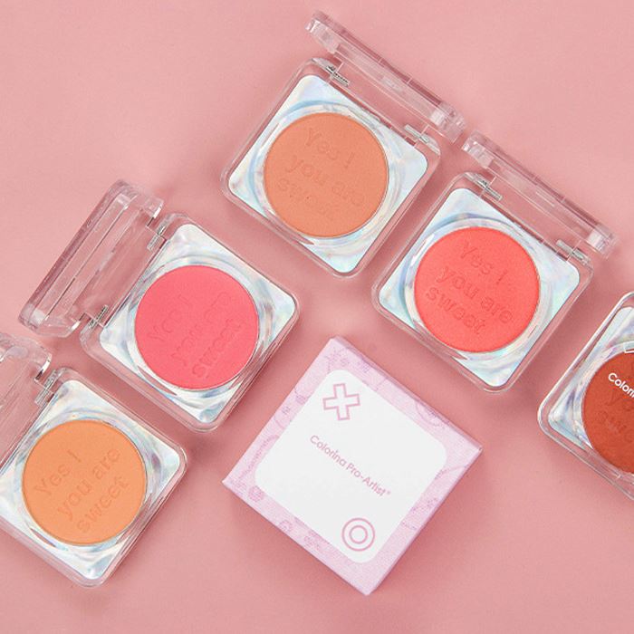 You Are Sweet Blush Make-up Every Day And Night 