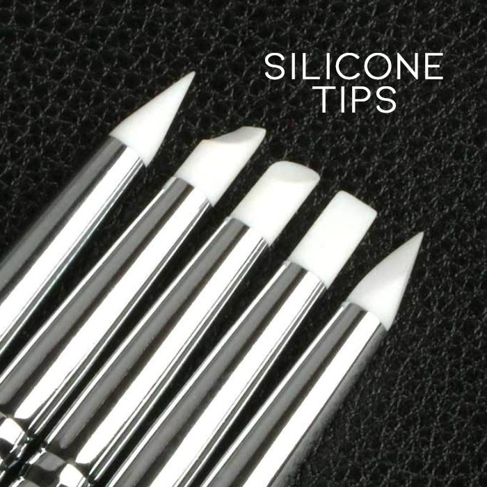 Nail Art Silicone Tip Pen 5 Pcs Set Nail Every Day And Night 