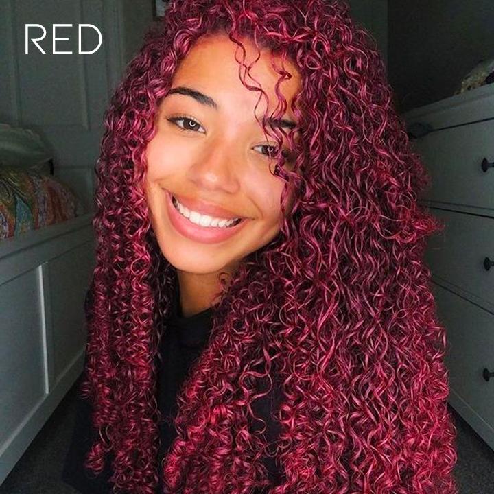 Mermaid Hair Coloring Cream Hair Color Every Day And Night Red 