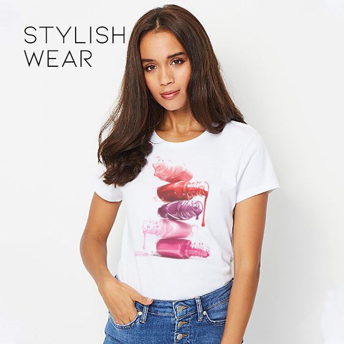 Oh My Nail Polish Tee Shirts & Tops Every Day And Night 