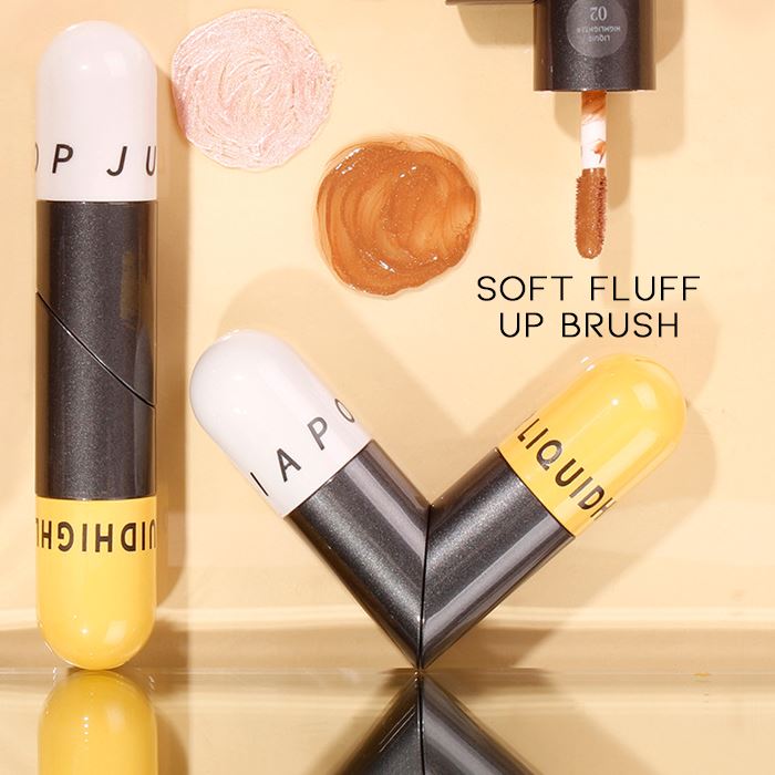 2-in-1 Liquid Face Highlight & Contour Make-up Every Day And Night 