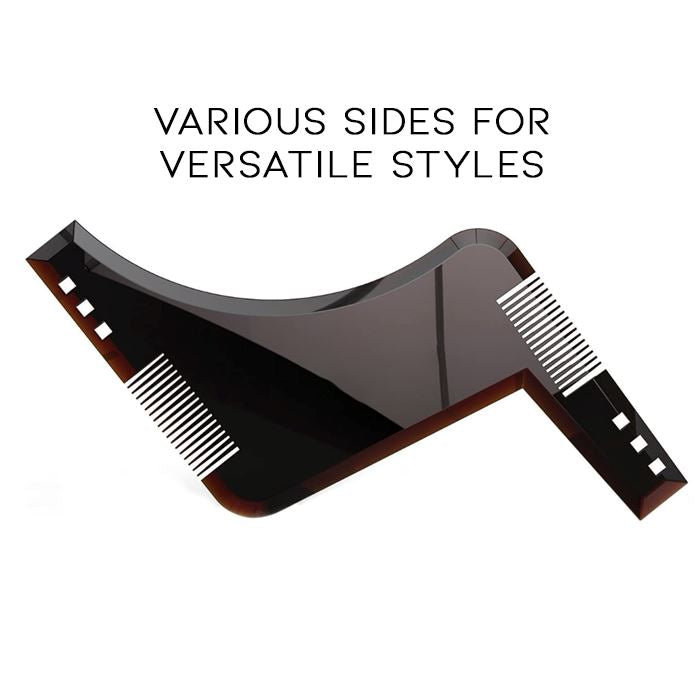 Men Beard Easy Shaving Template Guide Hair Styling Tools Every Day And Night 