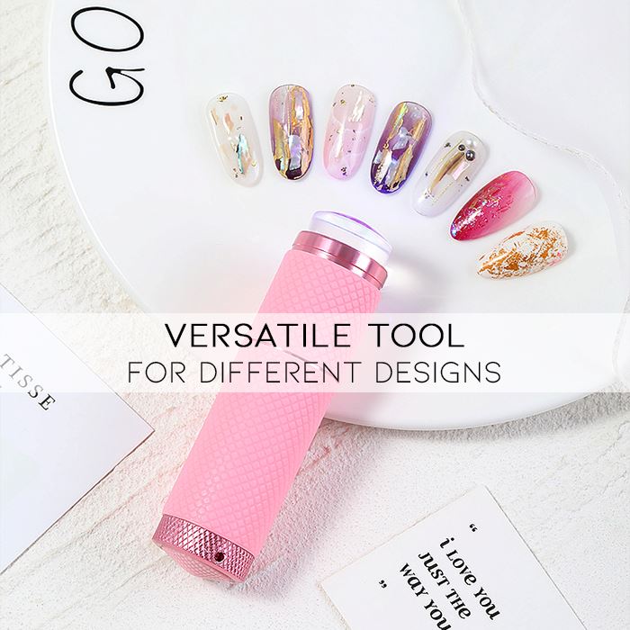 Portable 2in1 Nail Stamp & UV Lamp Nail Every Day And Night 