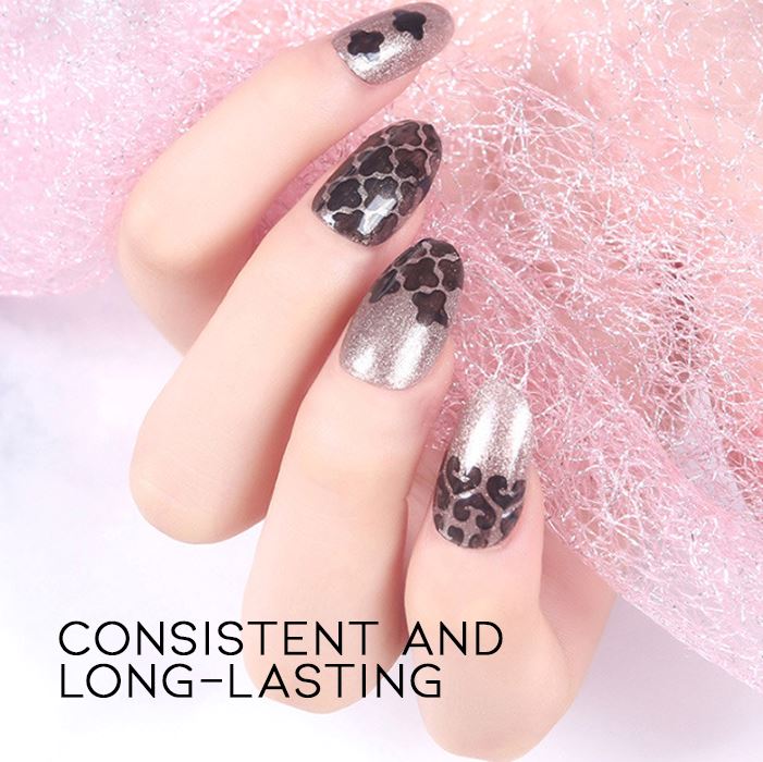 Hollow Nail Art Sticker Nail Every Day And Night 