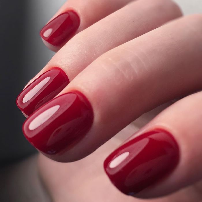 Color Gel Nail Polish (Red Color Collection) Every Day And Night 