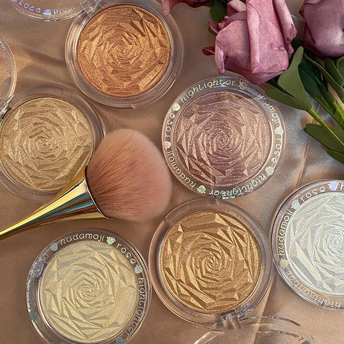 3D Rose Highlighter Make-up Every Day And Night 