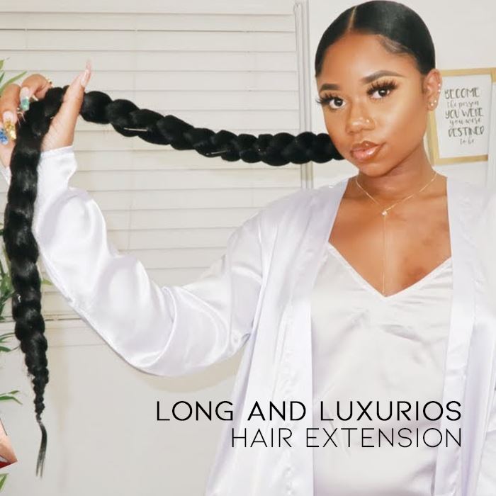 Boxer Braids 60cm Easy Hair Extension Hair Styling Tools Every Day And Night 