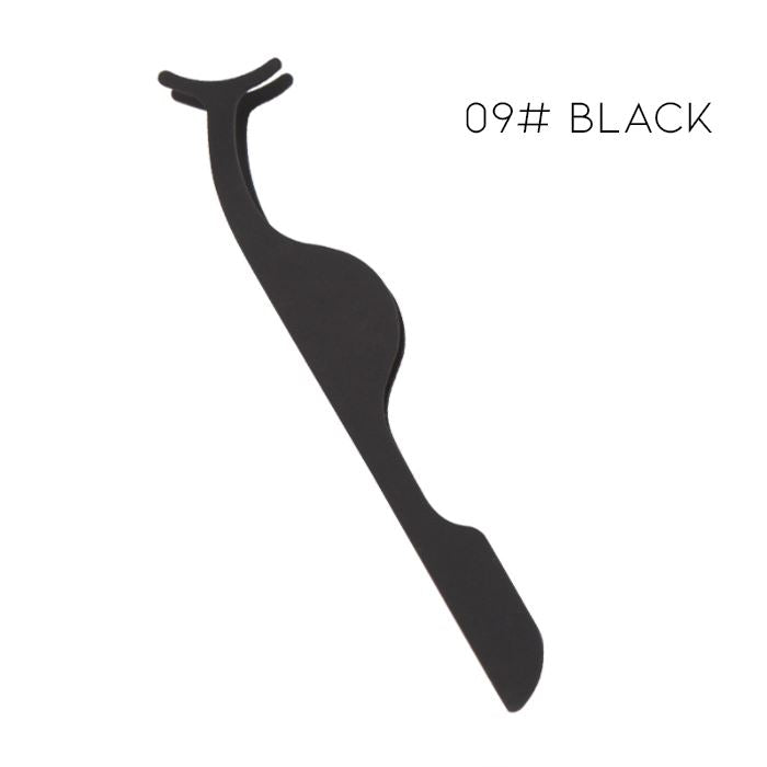 False Lashes Tweezers Make-up Every Day And Night 09# Black 2pcs (46% OFF) $6.5 Each 