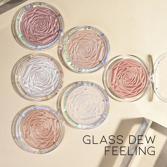 3D Rose Highlighter Make-up Every Day And Night 