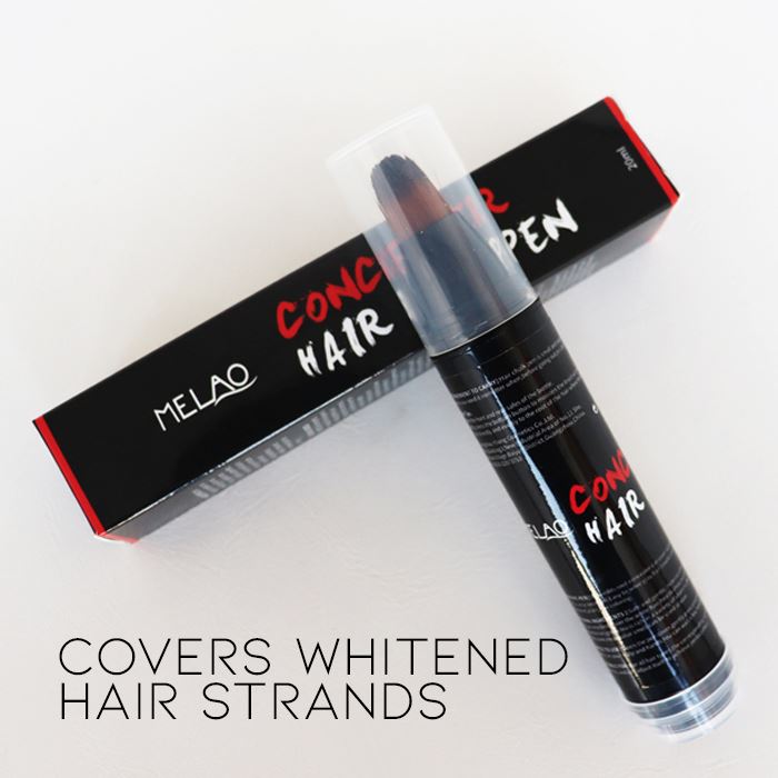 QuickFix Cover Grey Hair Darken Brush Hair Color Every Day And Night 