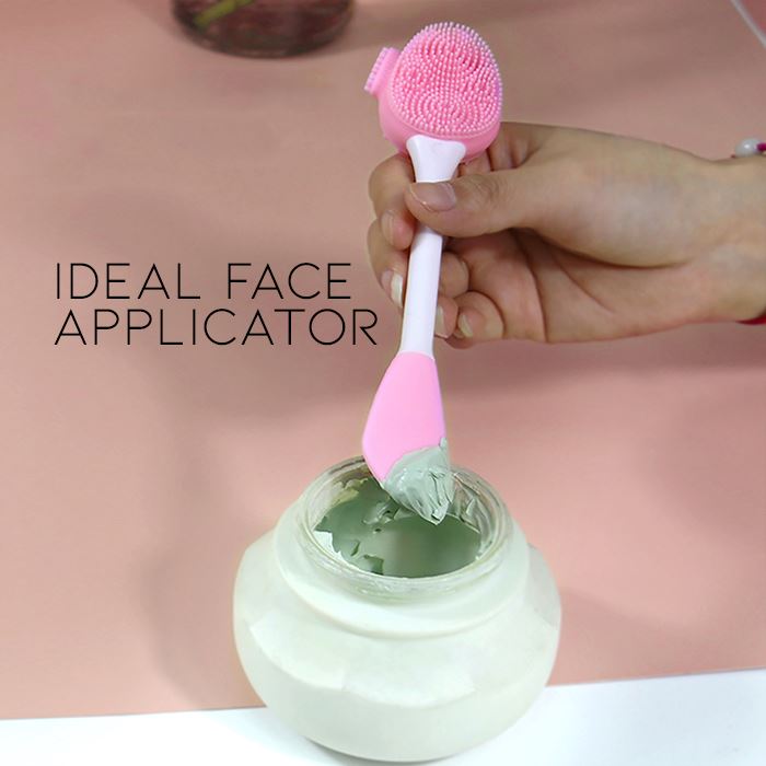 Silicone Face Cleaning Brush Facial Cleansers Every Day And Night 